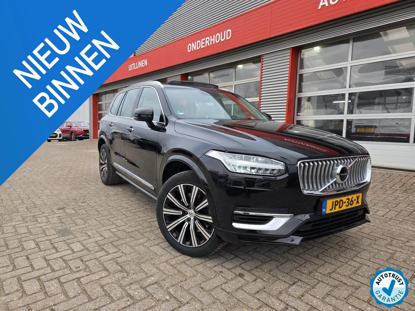 Volvo XC90 2.0 T8 Recharge AWD Plus Bright Zwart - 1