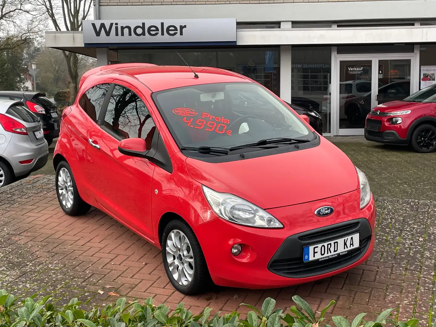 Ford Ka/Ka+ Titanium mit Winterpaket Rot - 1