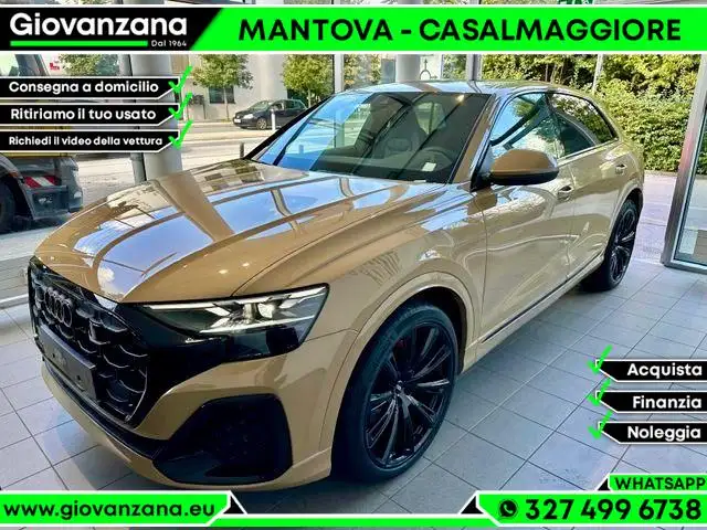 Audi Q8 50 TDI FACELIFT/gold-sw/SLine/Cam/Mtrx/Pan/23