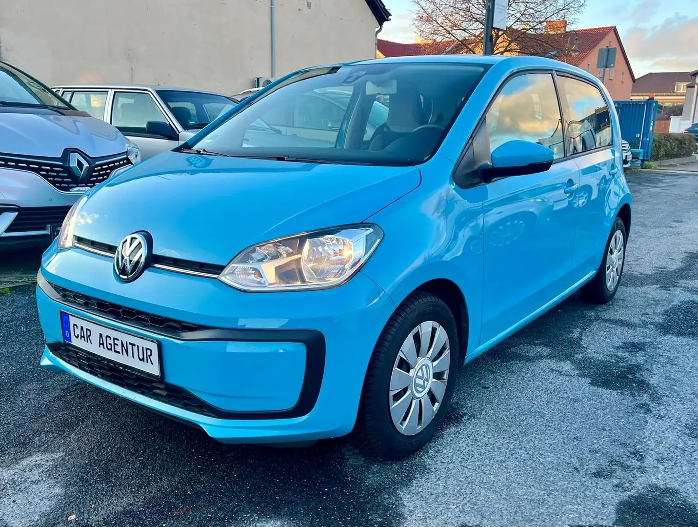 Volkswagen up! KLIMA  erst 42600 km !!! Blau - 1