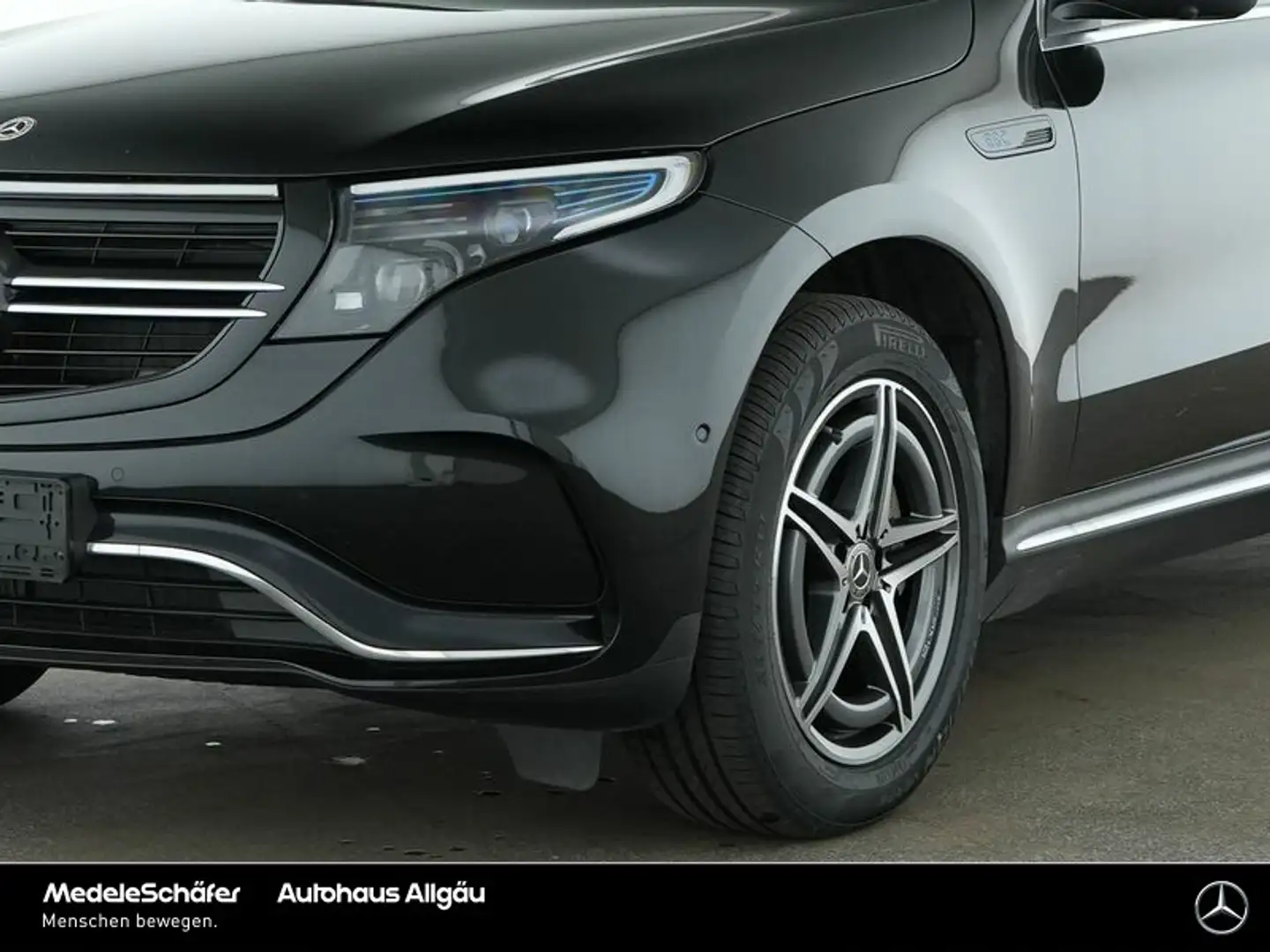 Mercedes-Benz EQC 400 EQC 400 4M AMG Distronic SHD AHK 360° Soundsystem Schwarz - 2