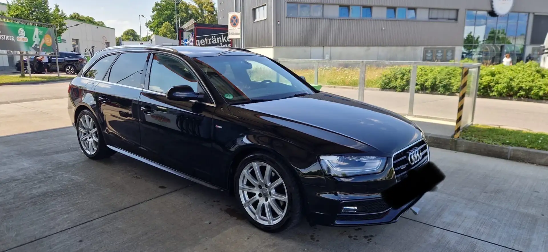 Audi A4 S line Sportpaket Plus quattro AHK Schwarz - 1