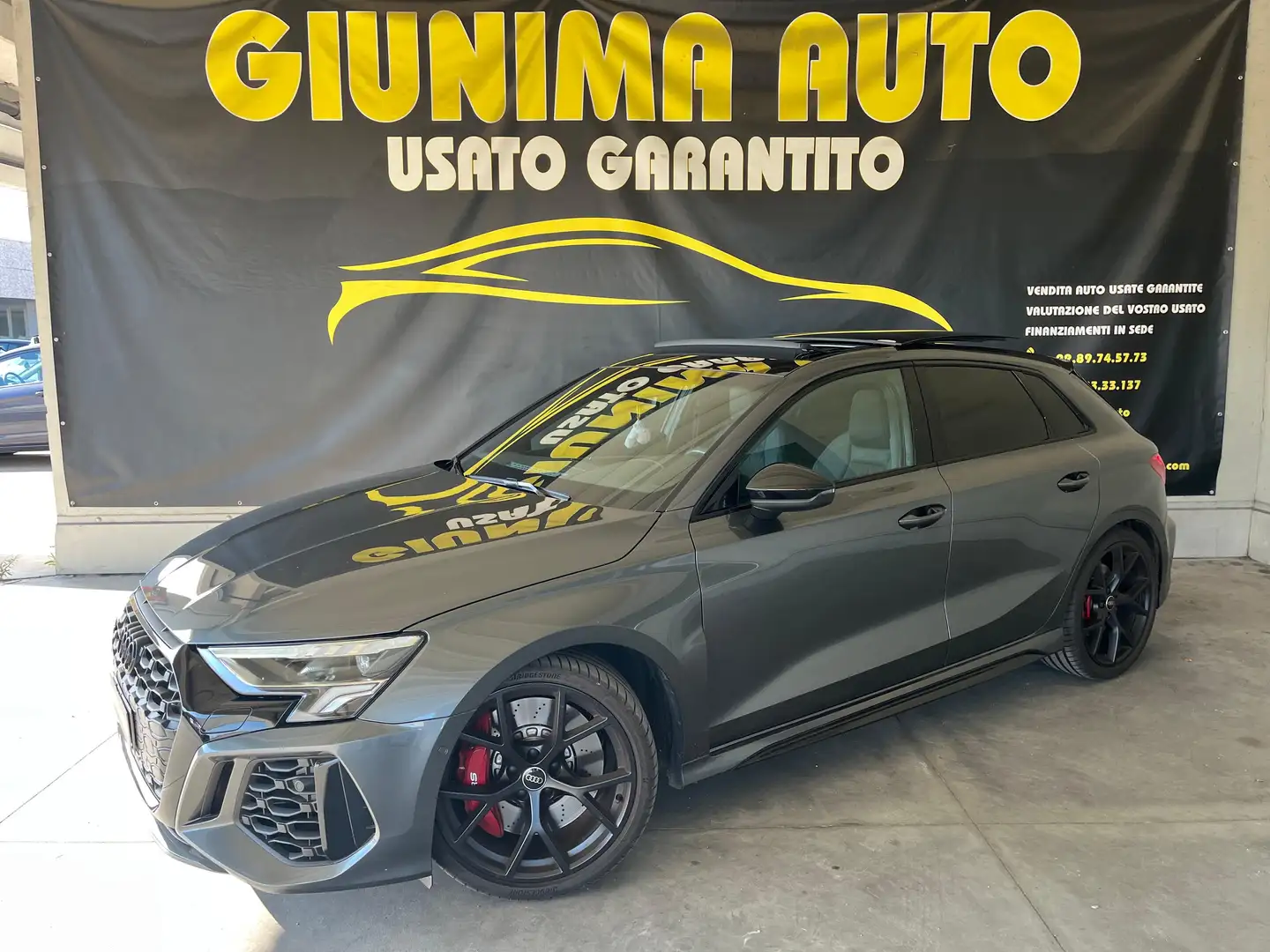 Audi RS3 GARANZIA CASA MADRE - 4x4 Sportback tfsi s-tronic Gris - 1