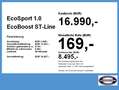 Ford EcoSport 1.0 EcoBoost ST-Line LED SHZ SYNC KlimaA Gris - thumbnail 4