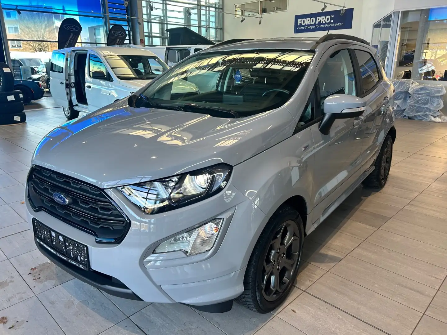 Ford EcoSport 1.0 EcoBoost ST-Line LED SHZ SYNC KlimaA Grau - 1