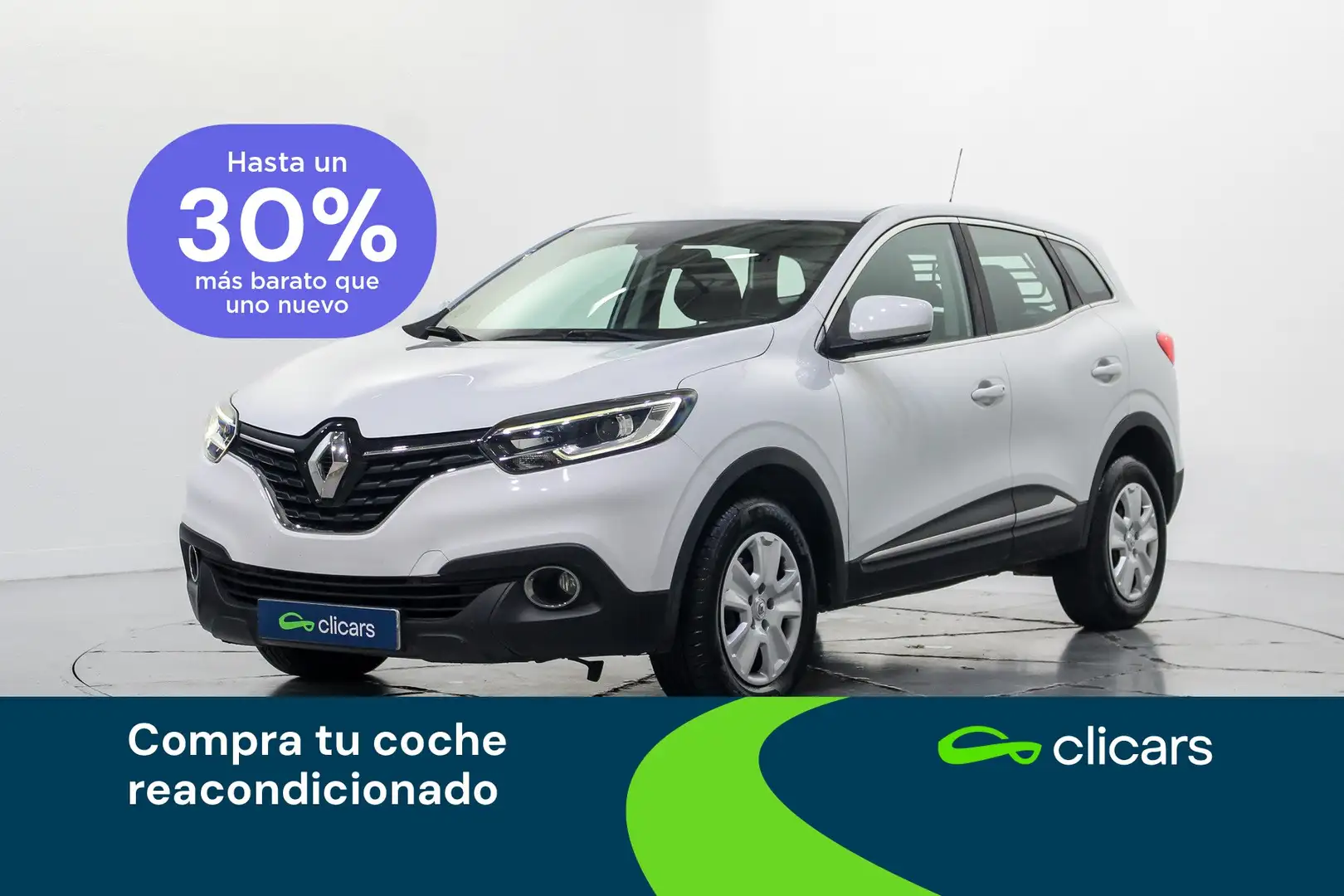 Renault Kadjar 1.6dCi Energy Business 4x4 96kW Weiß - 1