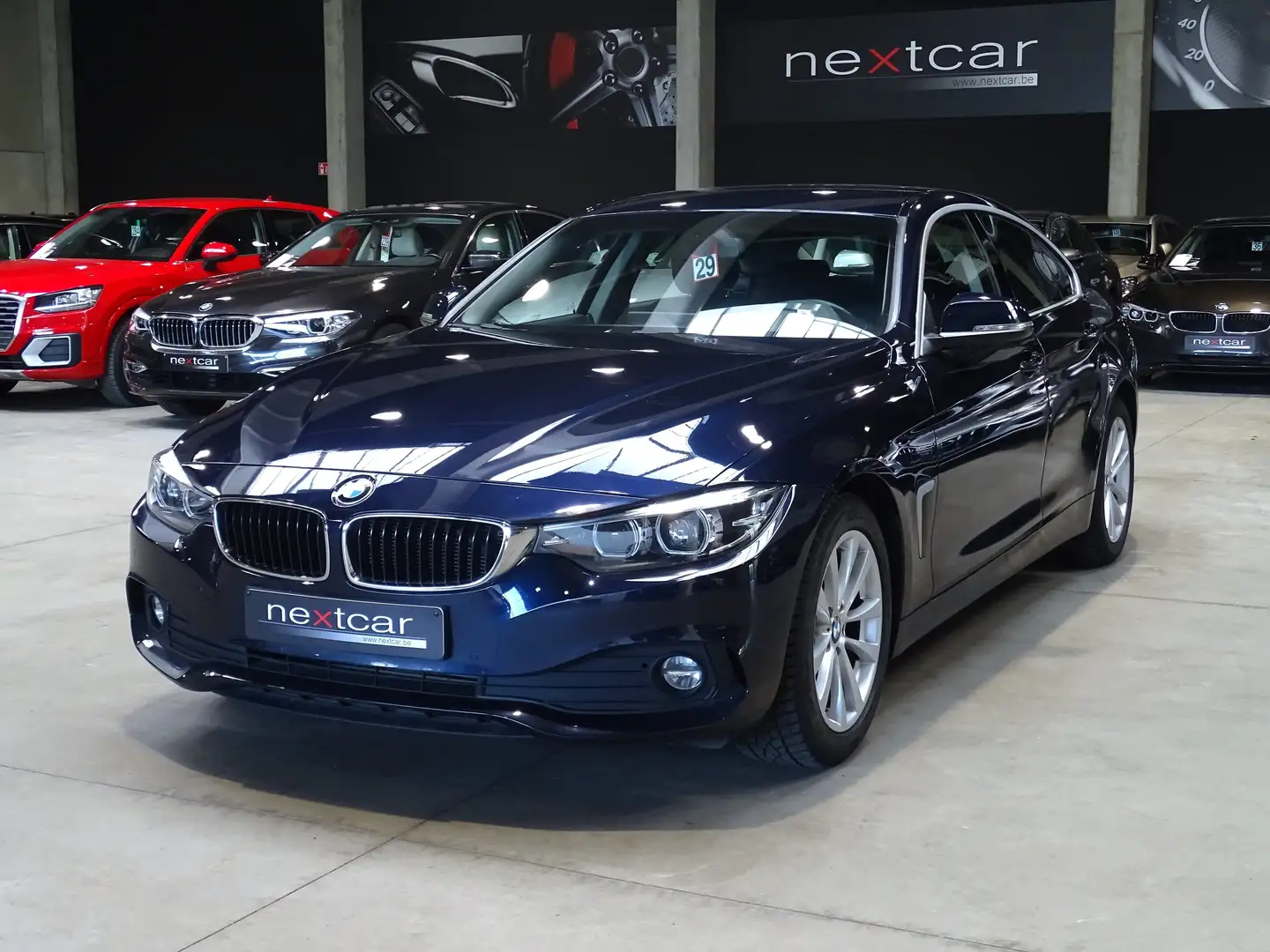 BMW 418 dA Gran Coupé *FULL LED-NAVI-SIEGES SPORT* Bleu - 1