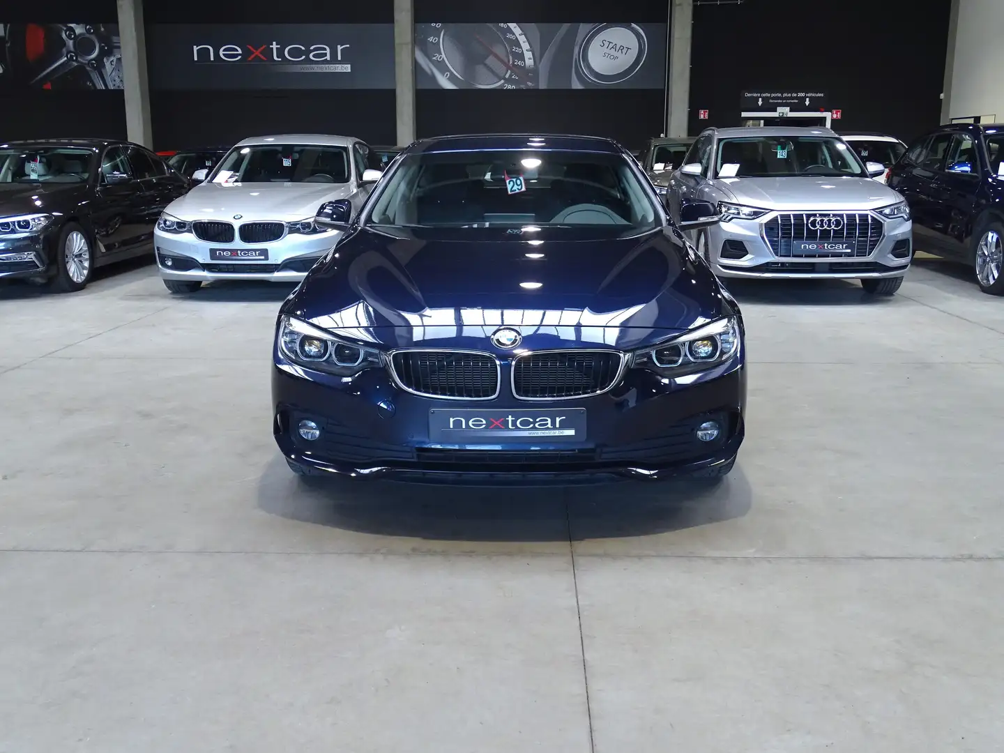 BMW 418 dA Gran Coupé *FULL LED-NAVI-SIEGES SPORT* Blue - 2