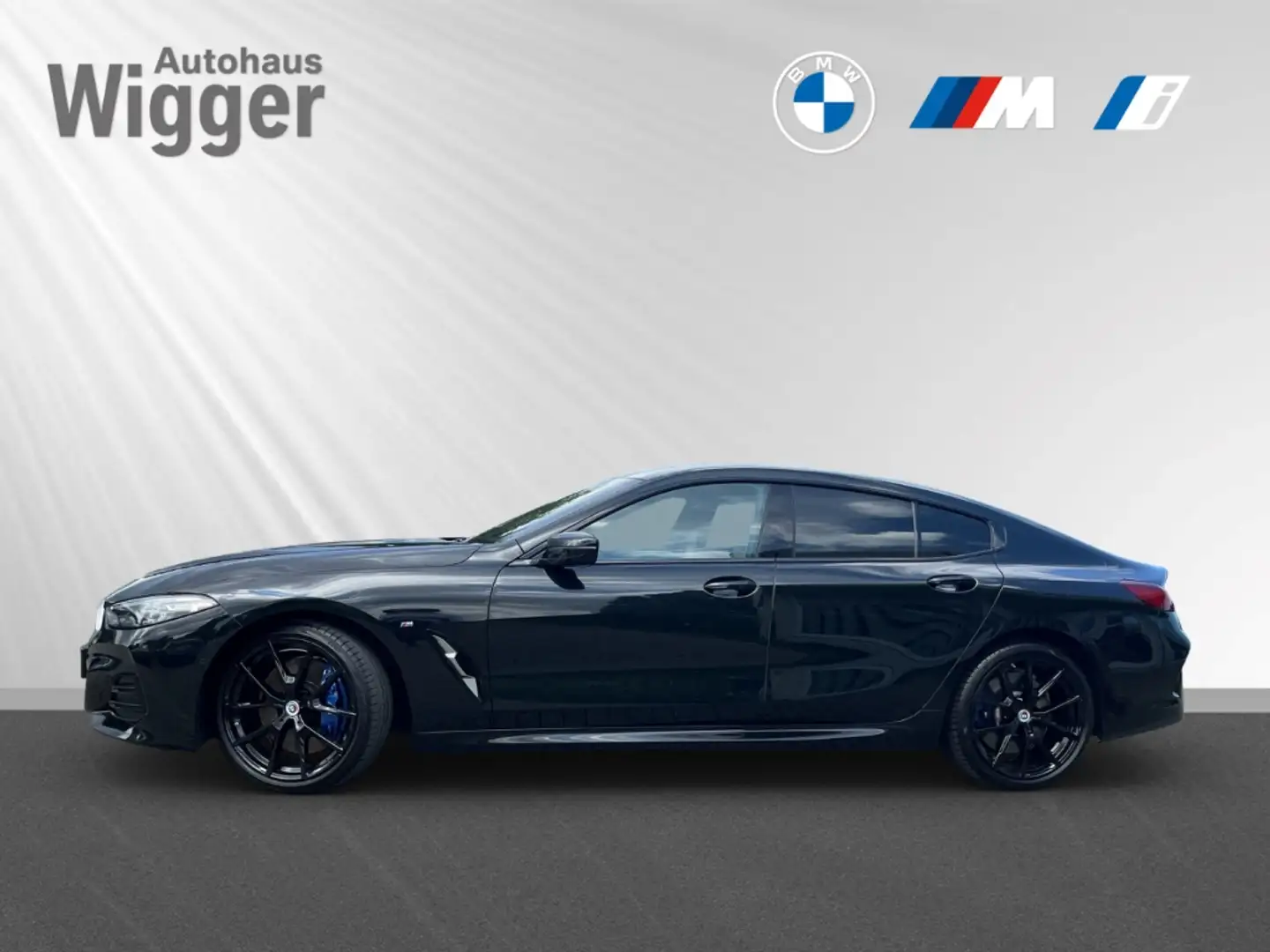 BMW 840 i Gran Coupe/Sportpaket/HUD/HarmanKardon Černá - 2