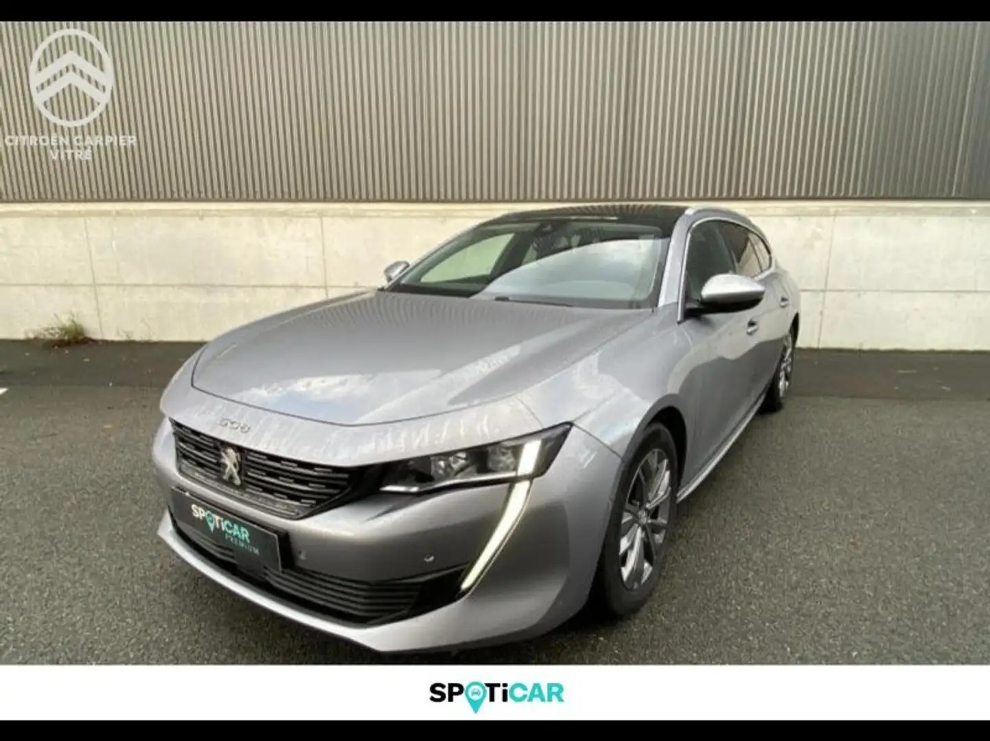 Peugeot 508 BlueHDi 130ch S\u0026S Allure EAT8 Gris - 1