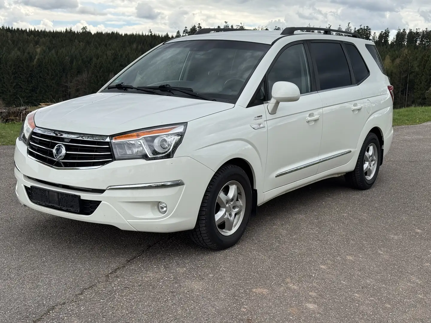 SsangYong Rodius Rodius Diesel 2.2 e-XDi220 Automatik 4WD Turismo Weiß - 1
