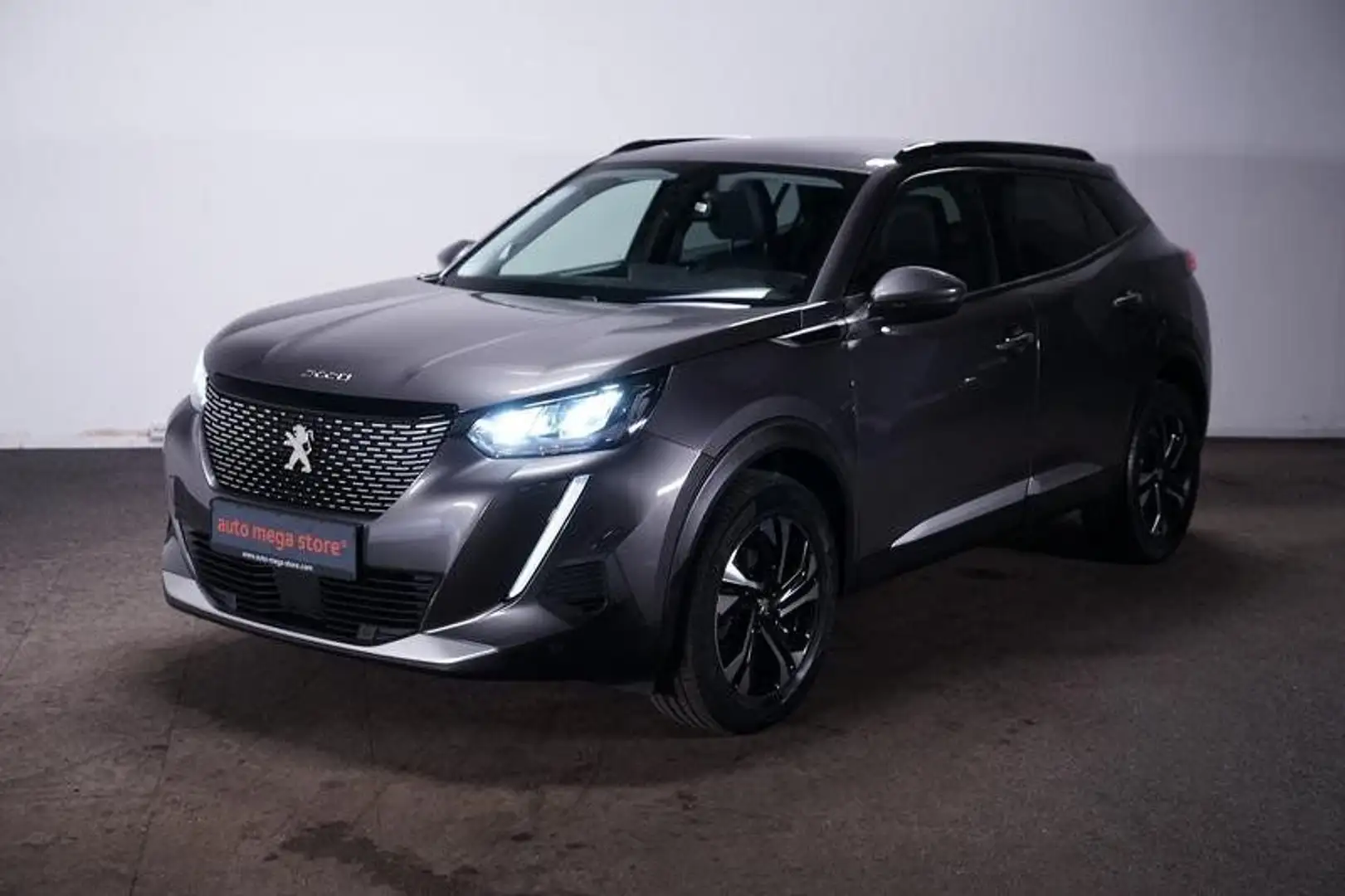 Peugeot 2008 1.2 PureTech 130 Allure ACC/AHK/RFK/SHZ/PDC Gris - 1