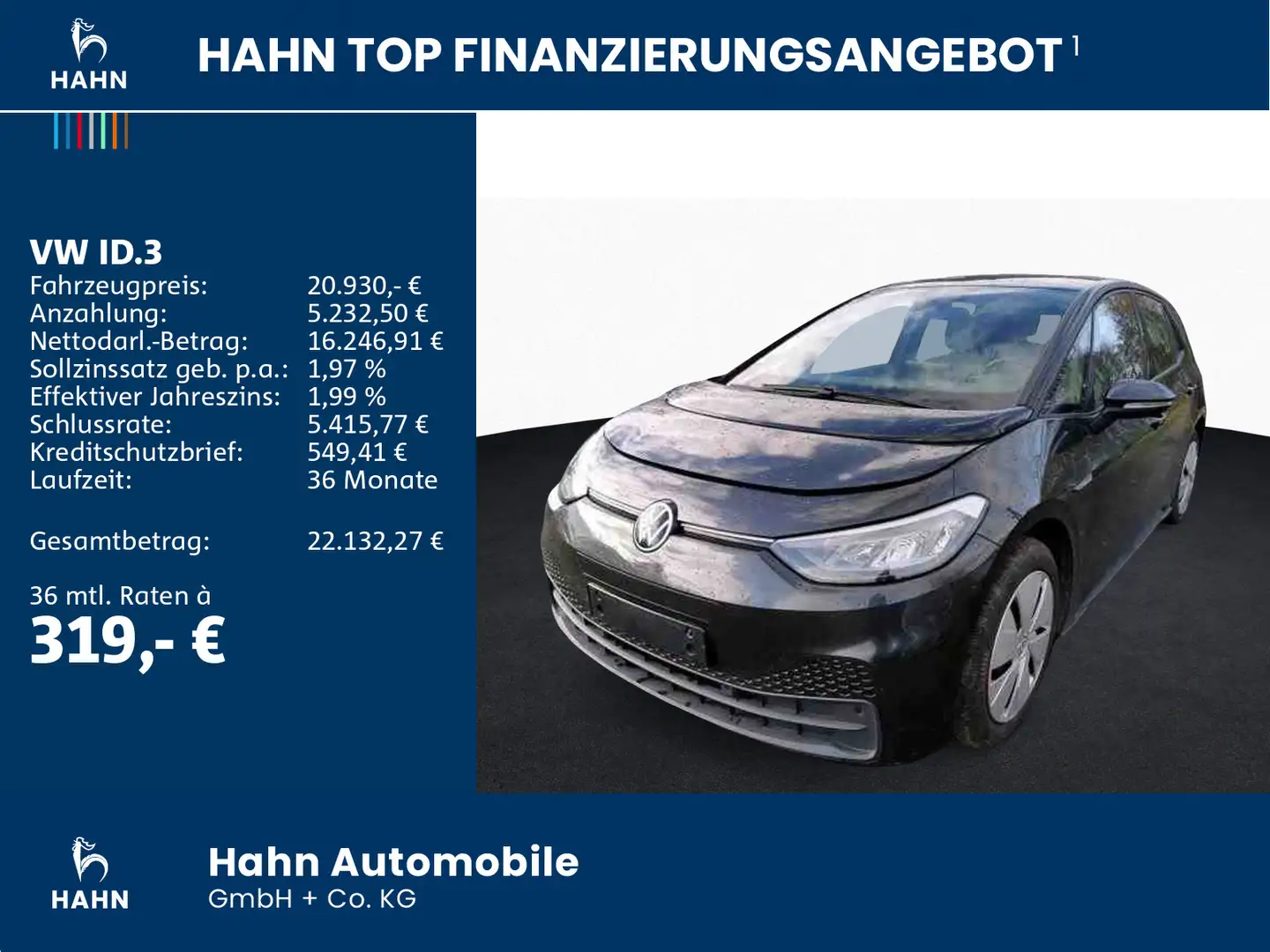 Volkswagen ID.3 Pro ACC App-Conn. Einparkh. LED Navi SHZ Grau - 2