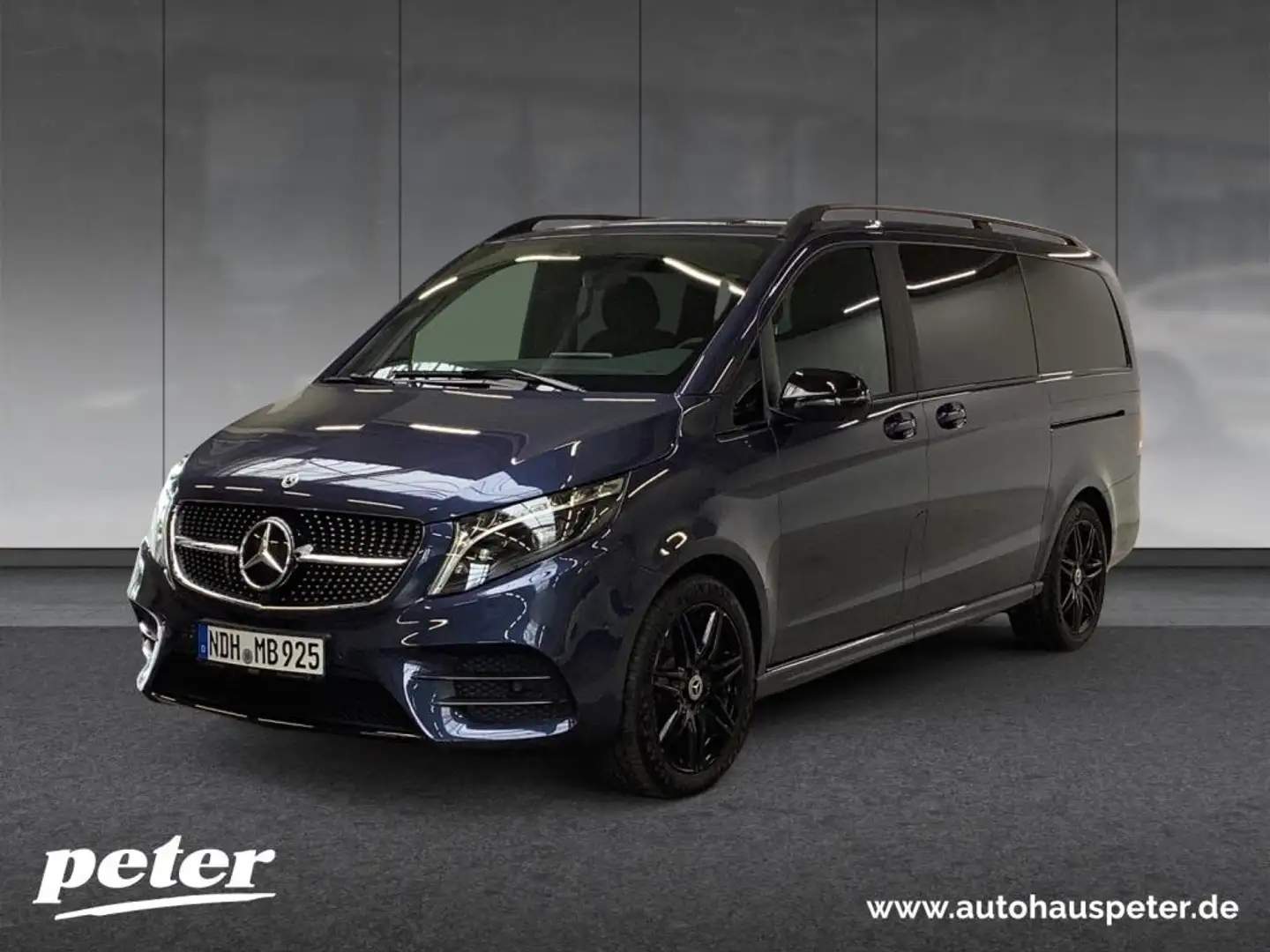 Mercedes-Benz V 300 d Avantgarde Edition AMG  AIRMATIC/AHK2,5t Синій - 1