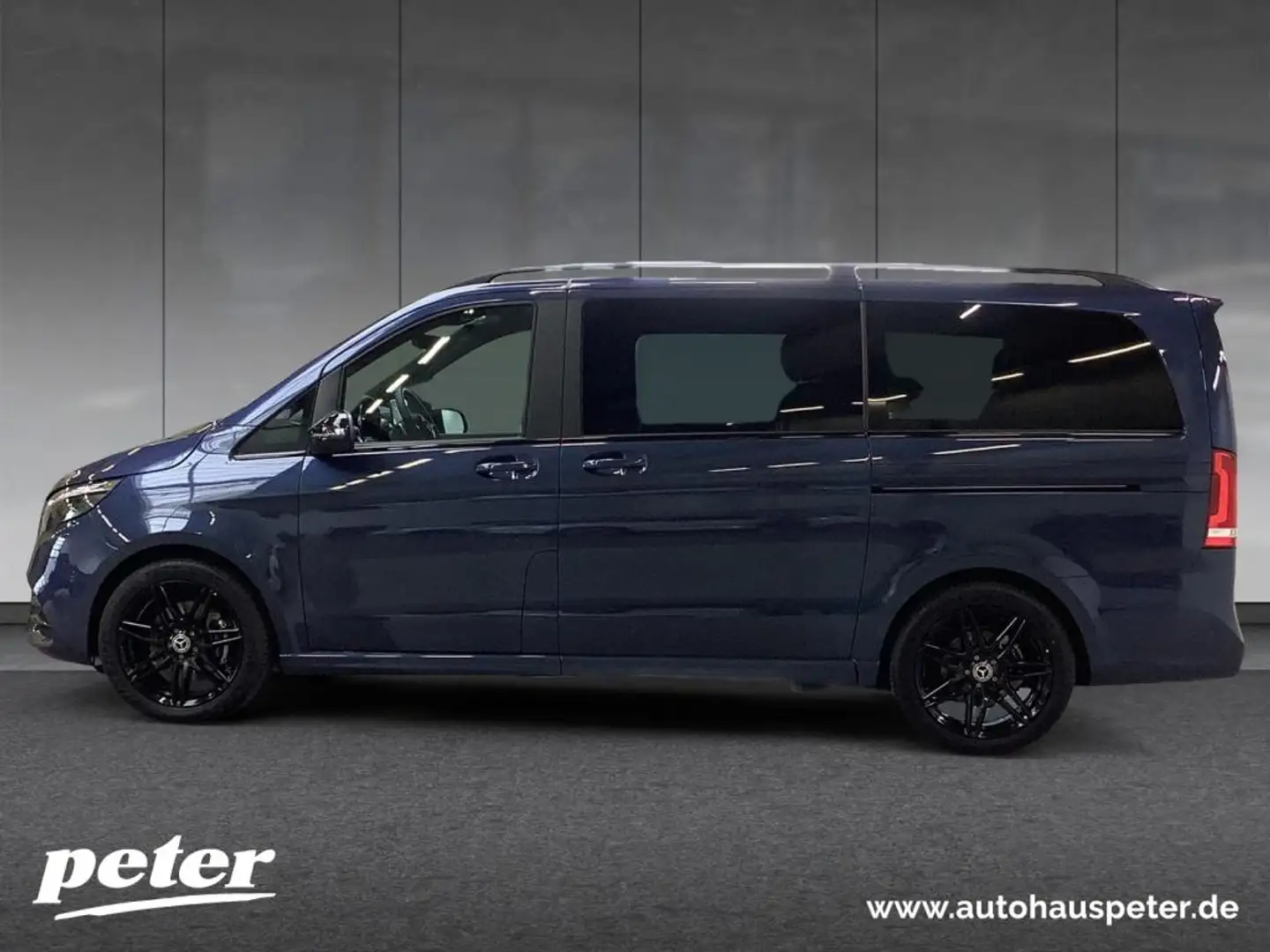 Mercedes-Benz V 300 d Avantgarde Edition AMG  AIRMATIC/AHK2,5t Bleu - 2