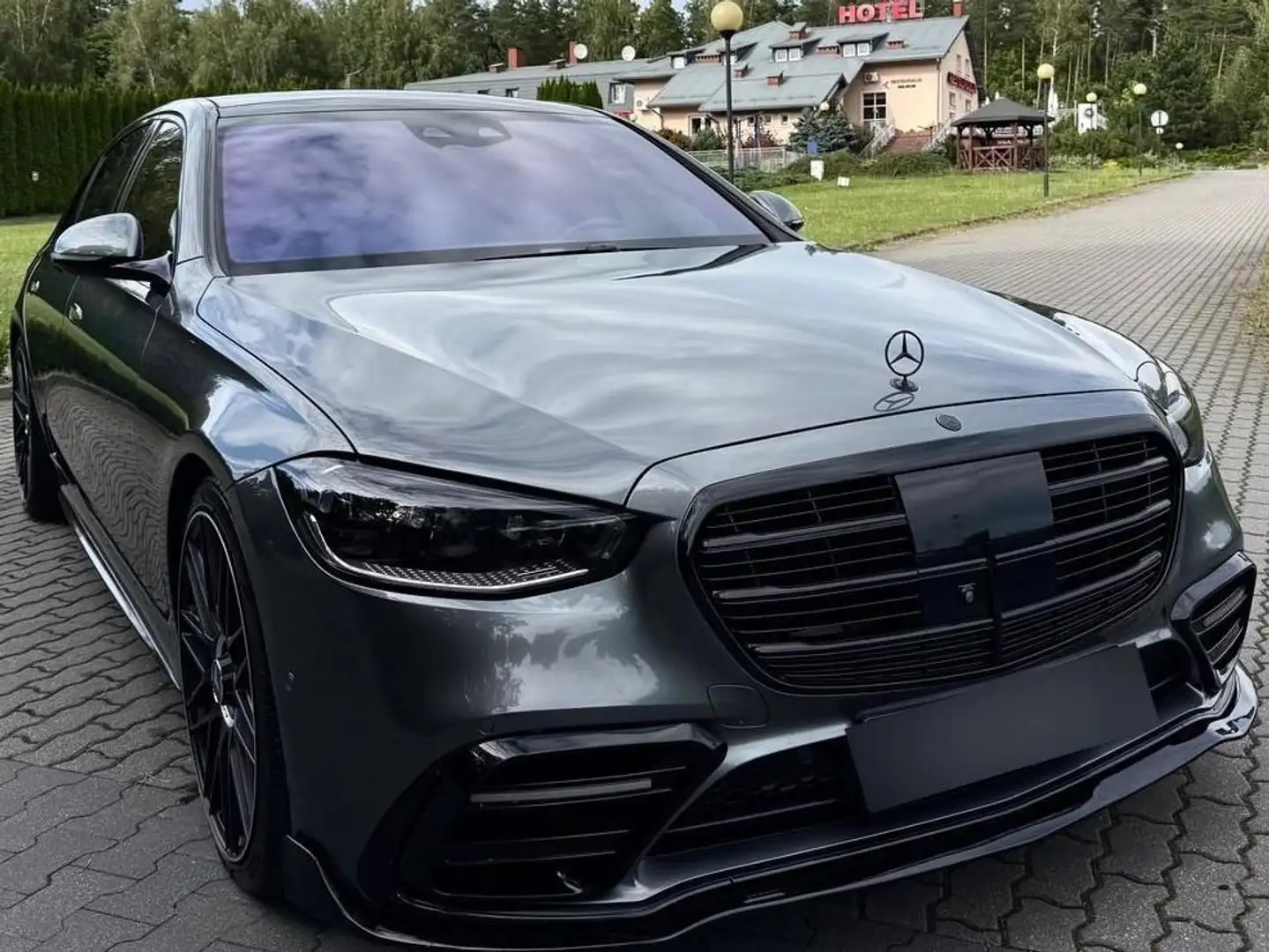 Mercedes-Benz S 400 S 400 d 4Matic L 9G-TRONIC Grau - 2