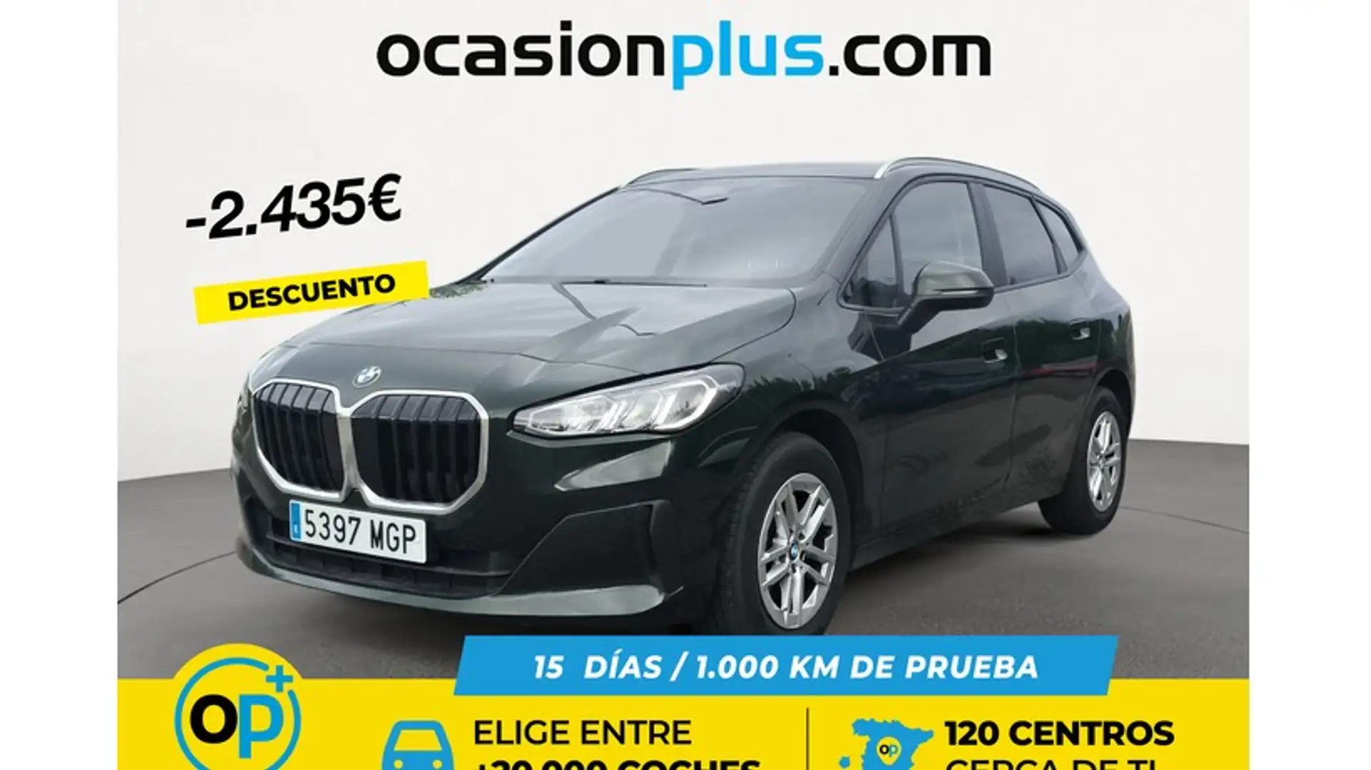 BMW 218 218dA Active Tourer Vert - 1