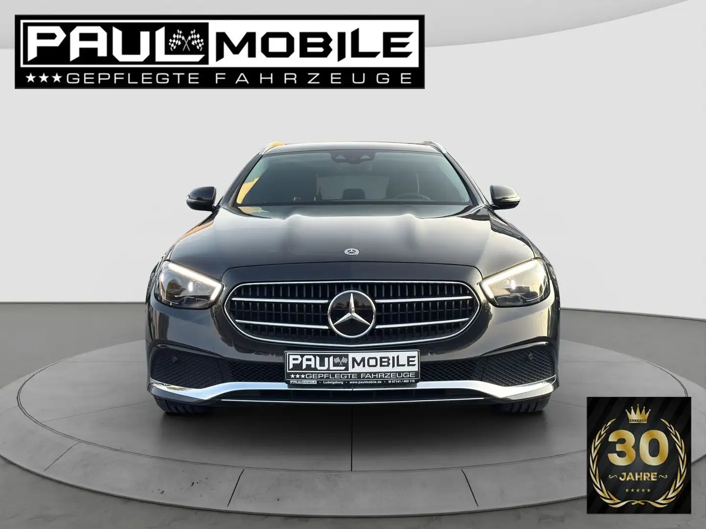 Mercedes-Benz E 400 d 4Matic Navi ACC HuD R-Cam LED- Multibeam Gris - 2