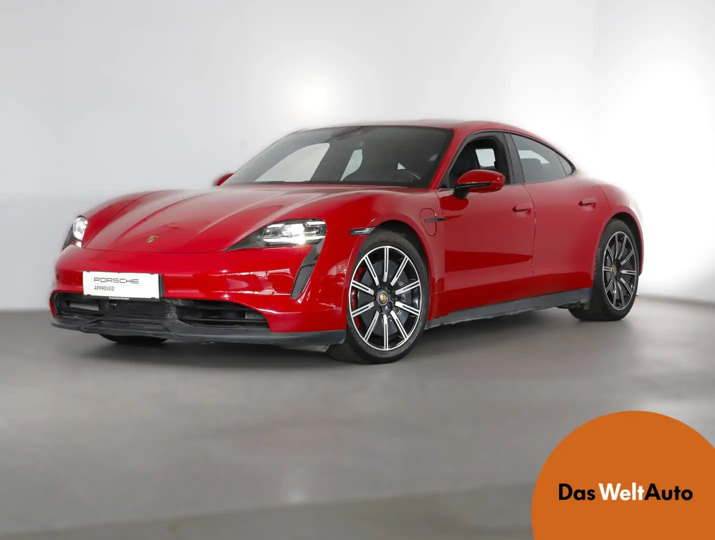 Porsche Taycan 4S Красный - 1
