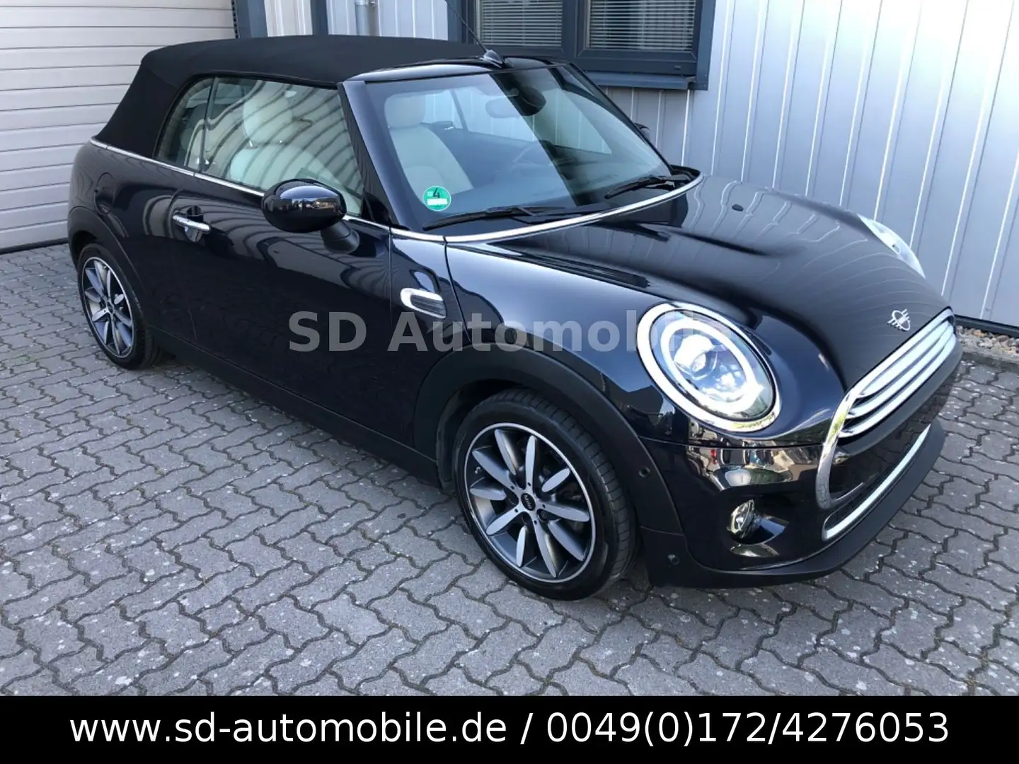 MINI Cooper Cabrio AUTOMATI+LEDER+LED+KAMERA Schwarz - 1