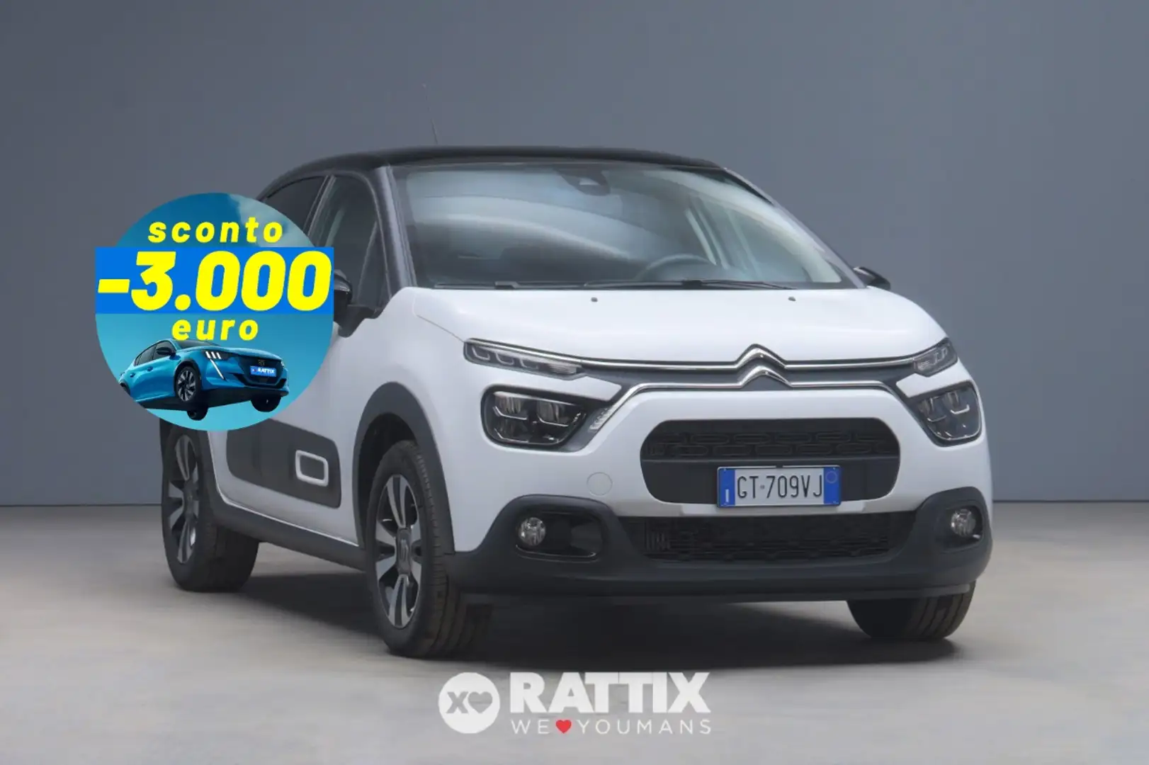 Citroen C3 1.2 Puretech 110CV Max Wit - 1