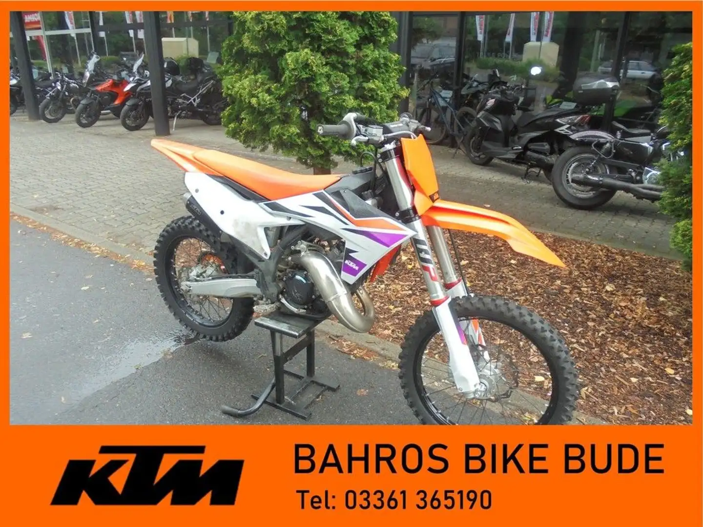 KTM 125 SX Wit - 1