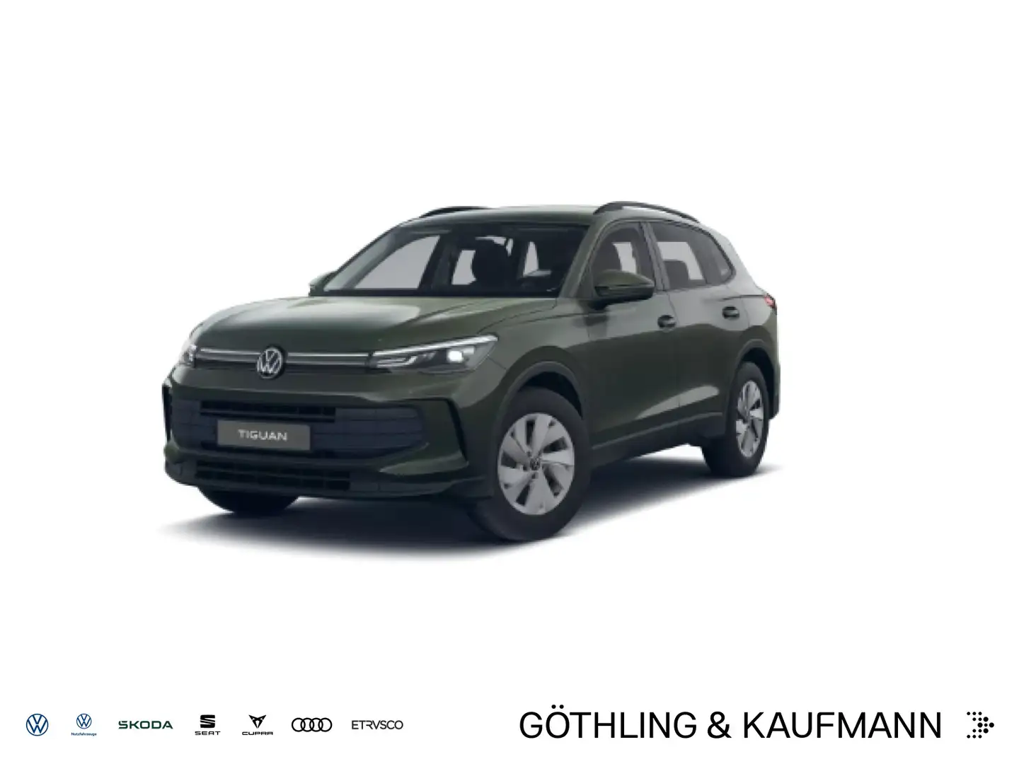 Volkswagen Tiguan 2.0 TDI DSG*NAVI*AK*KAM*ASG*AllSeason*APP Grün - 1