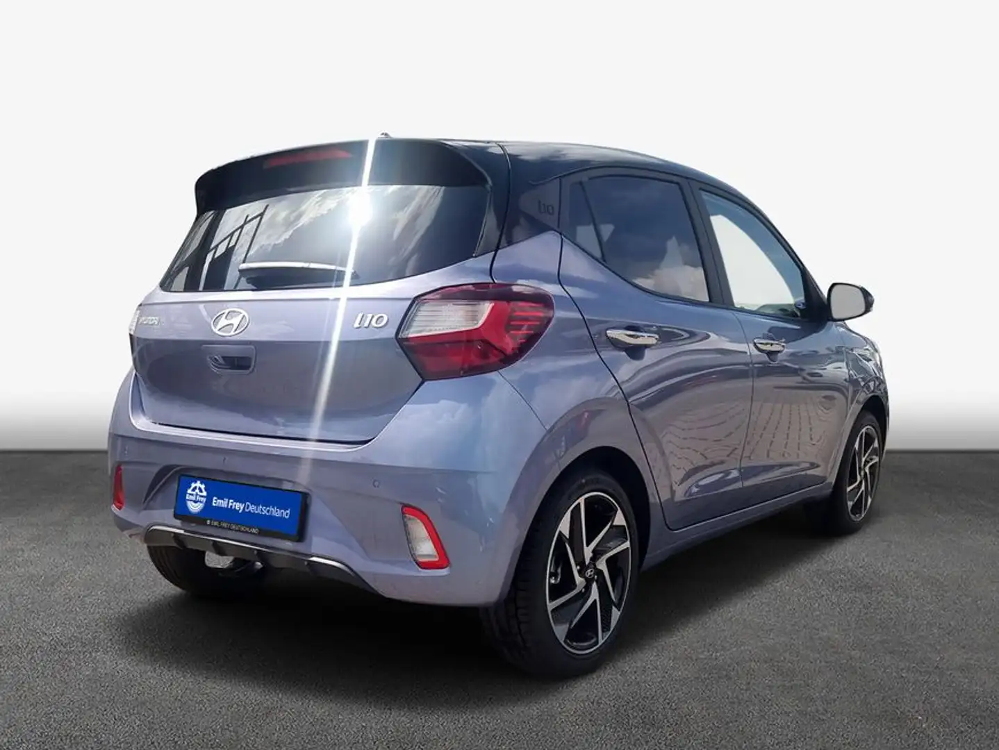 Hyundai i10 1.2 AMT Prime 58 kW, 5-türig Blauw - 2