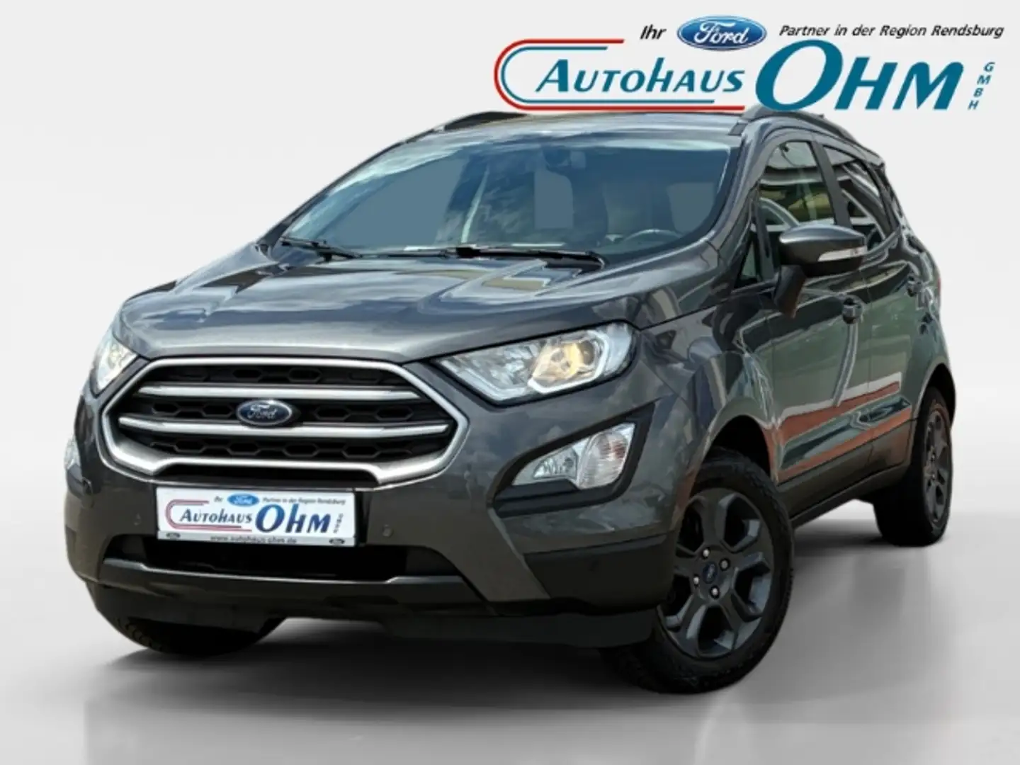 Ford EcoSport Cool & Connect 1.0 EcoBoost - AHK - NAV - Klima - Grau - 2