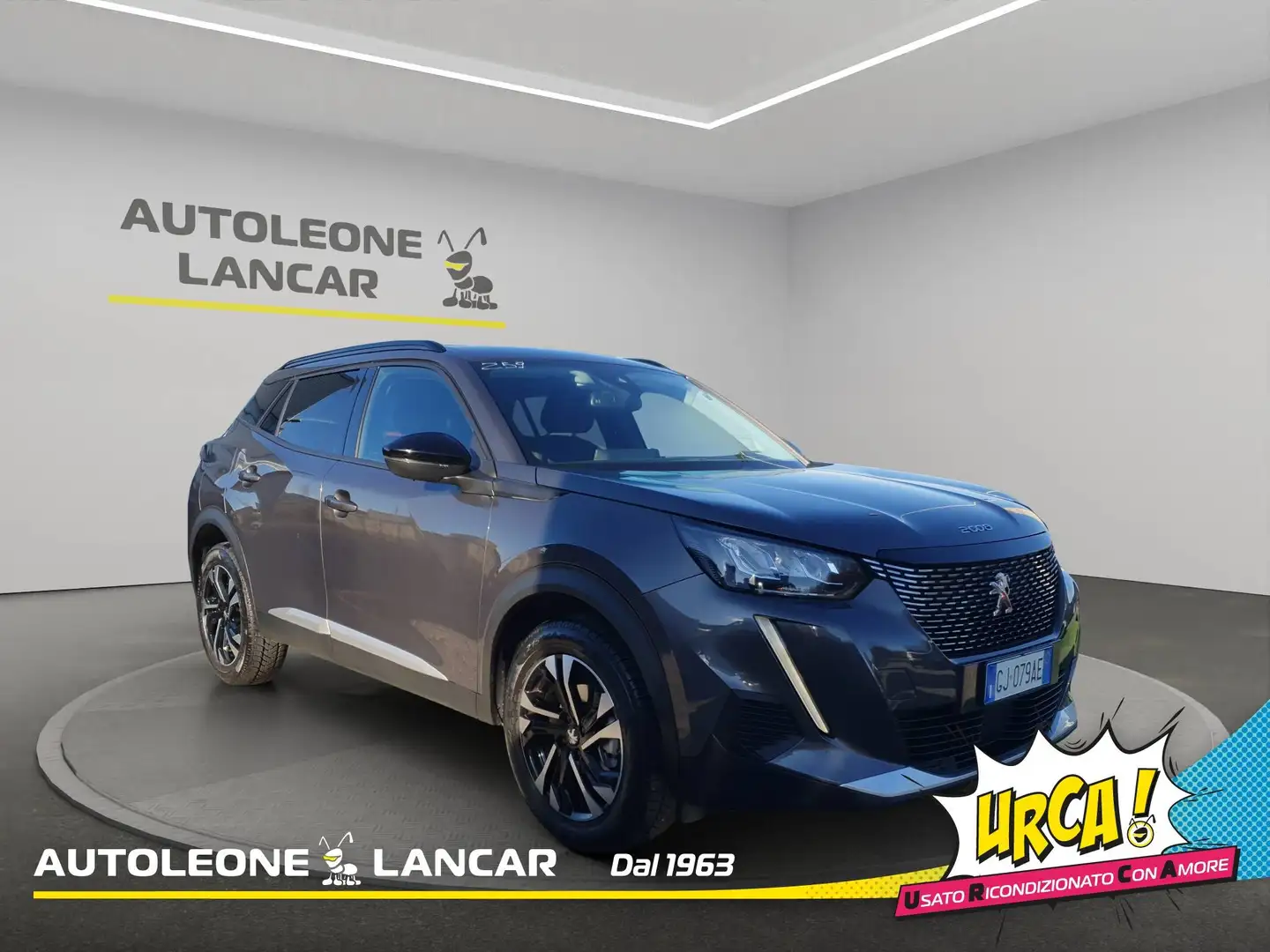 Peugeot 2008 1.2 Puretech Turbo Allure Pack 130cv EAT8 Gris - 1