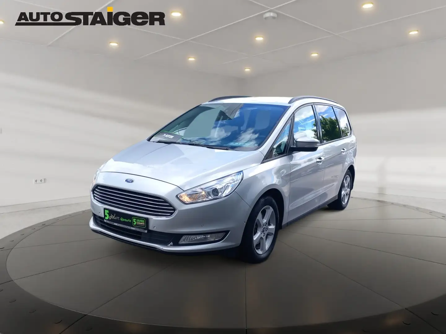 Ford Galaxy 2.0 EcoBlue Business 7-Sitze, Navi, Klima, Argintiu - 2