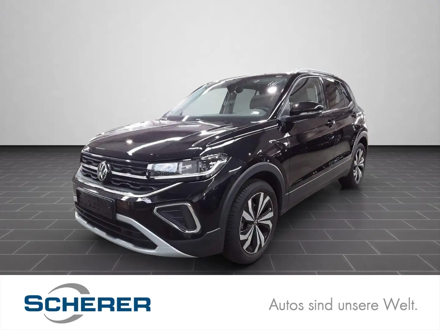 Volkswagen T-Cross 1.0 TSI Style DSG/NAVI/PDC/LED uvm. Noir - 1