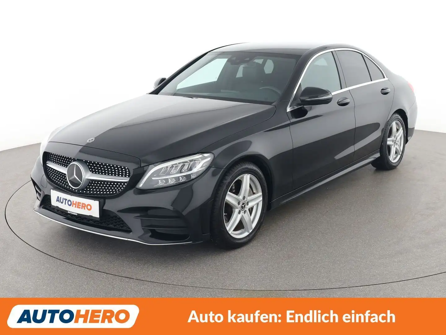 Mercedes-Benz C 180 C 180 d AMG Line Schwarz - 1