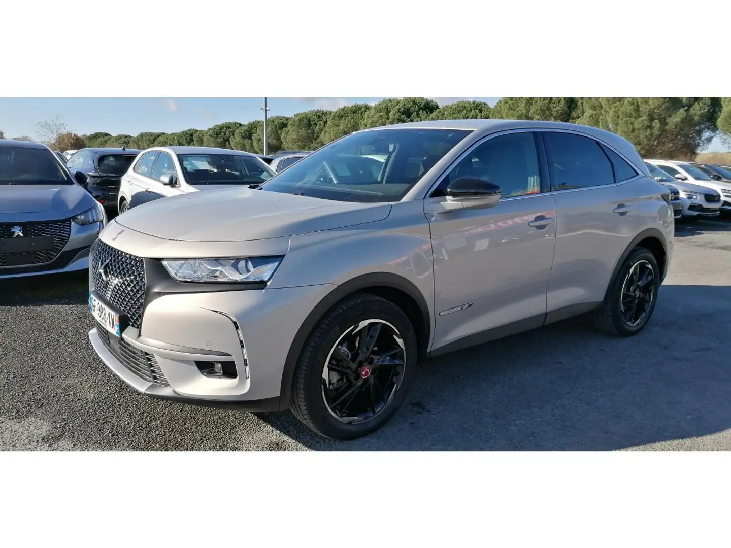 DS Automobiles DS 7 Crossback 1.5 BlueHDi 130 EAT8 Performance Line Gris - 2