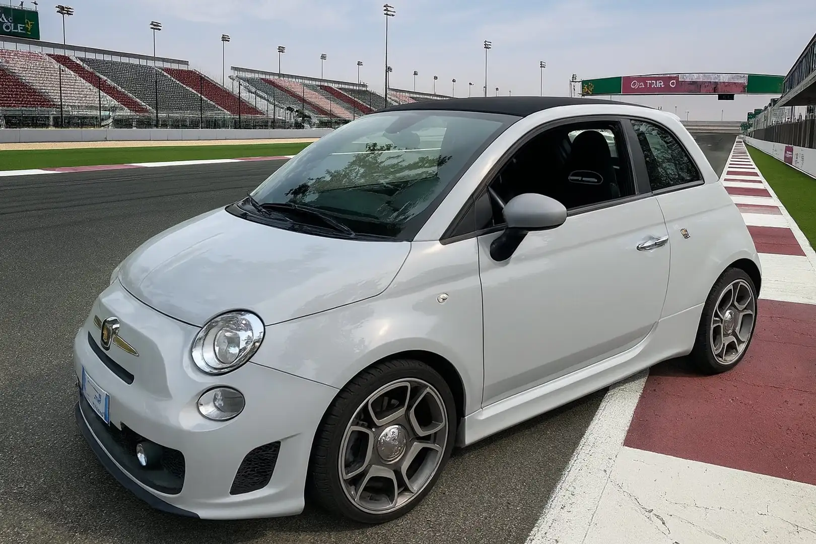 Abarth 500C 500C/595C 1.4 16v t. t-jet Custom 135cv E6 Grigio - 1