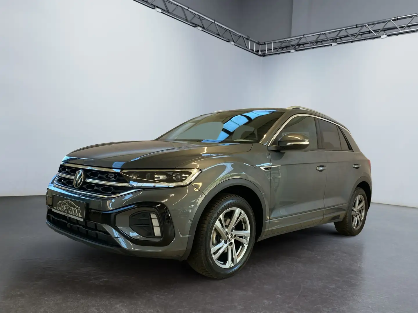 Volkswagen T-Roc 1.5 TSI R-Line ParkAss. AHK SpurH MATRIX Grau - 2