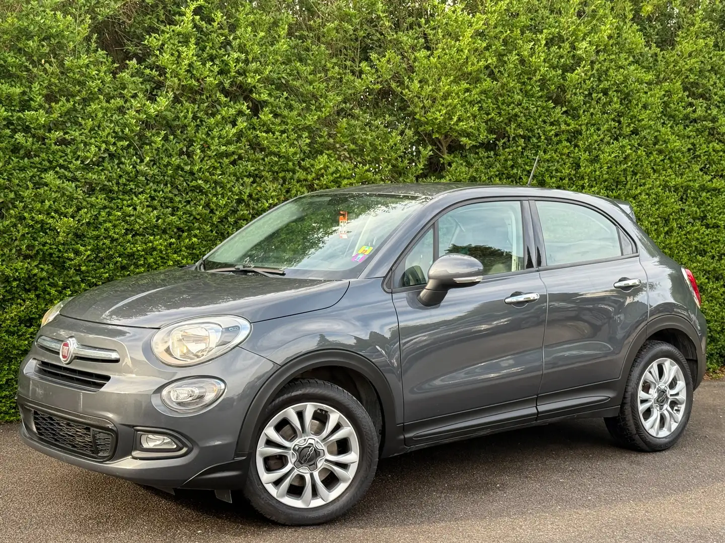 Fiat 500X 1.3 Multijet+NAVI+AIRCO+JANTES+EURO 6B Grijs - 1