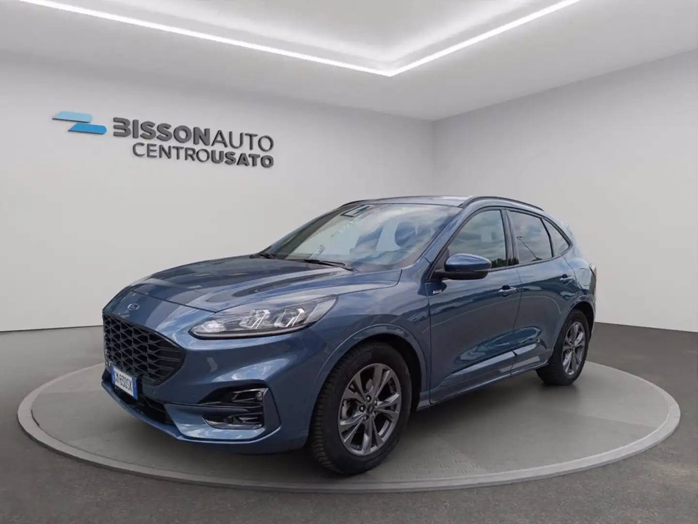 Ford Kuga 2.0 ecoblue st-line 2wd 120cv auto Blauw - 1