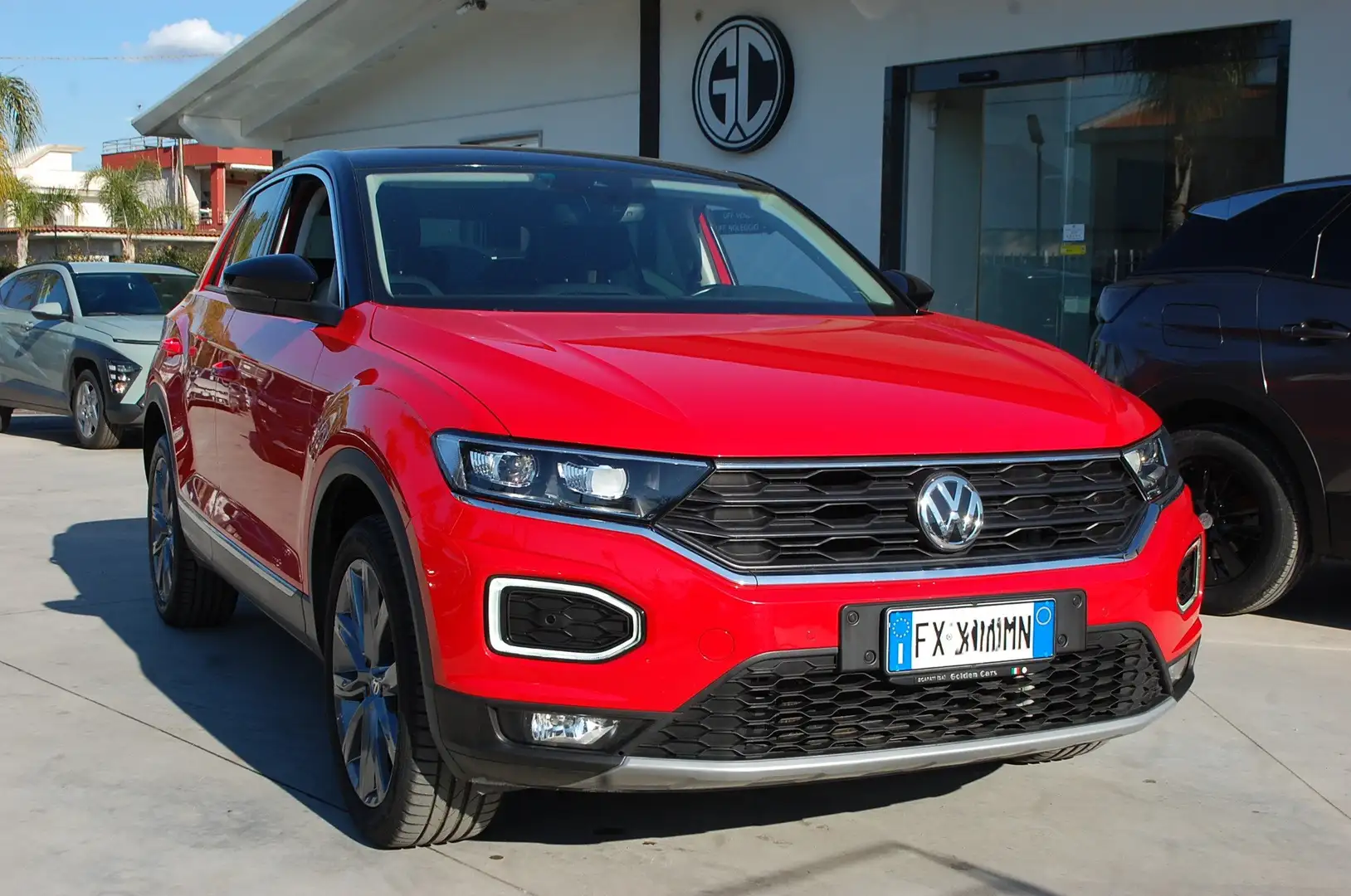 Volkswagen T-Roc 1.5 tsi 150CV Advanced dsg Uff Italy Led Lega USB Rouge - 1