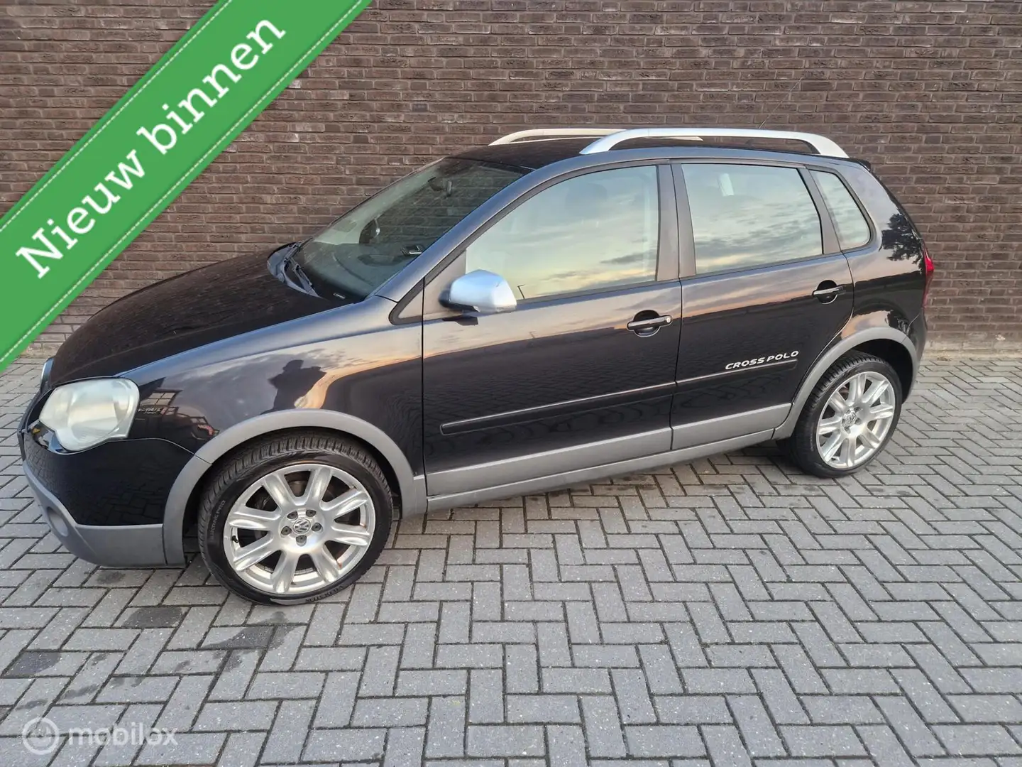Volkswagen Polo Cross 1.4-16V Cross|Airco|LM|Nieuwe apk|Netjes| Чёрный - 1
