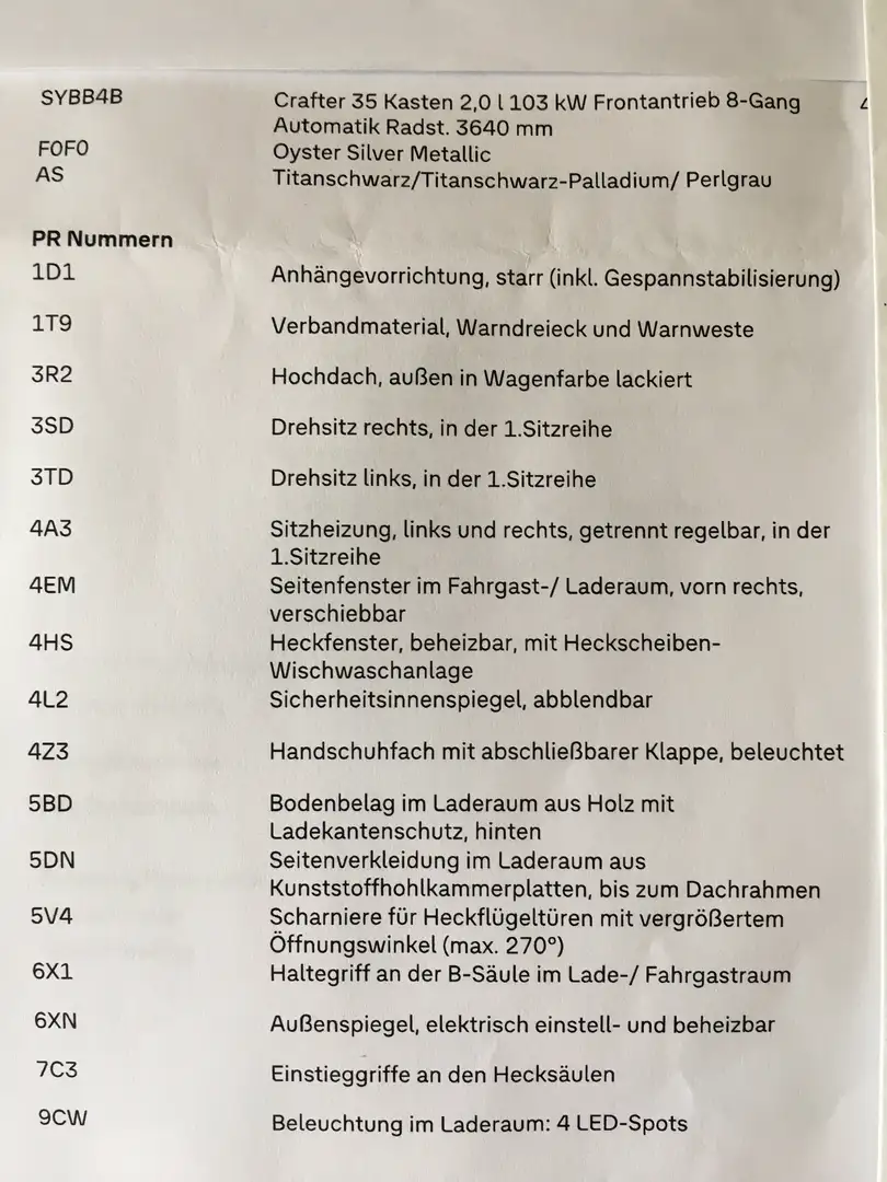 Volkswagen Crafter Crafter 3500kg MR 2,0l 140PS Automatik 8-G. Camper Silber - 2