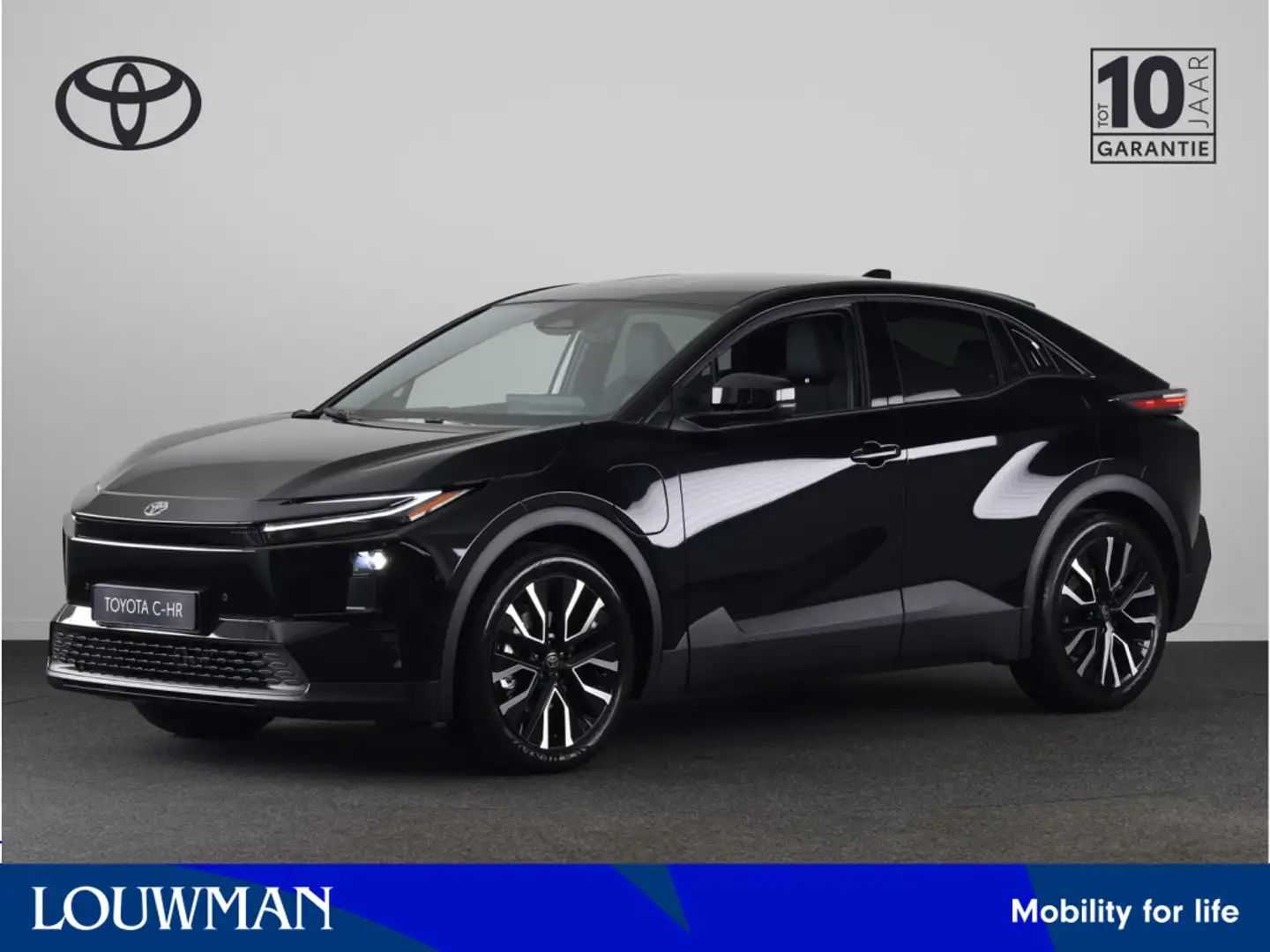 Toyota C-HR+ First Edition 77 kWh 20"LM velgen. Schwarz - 1