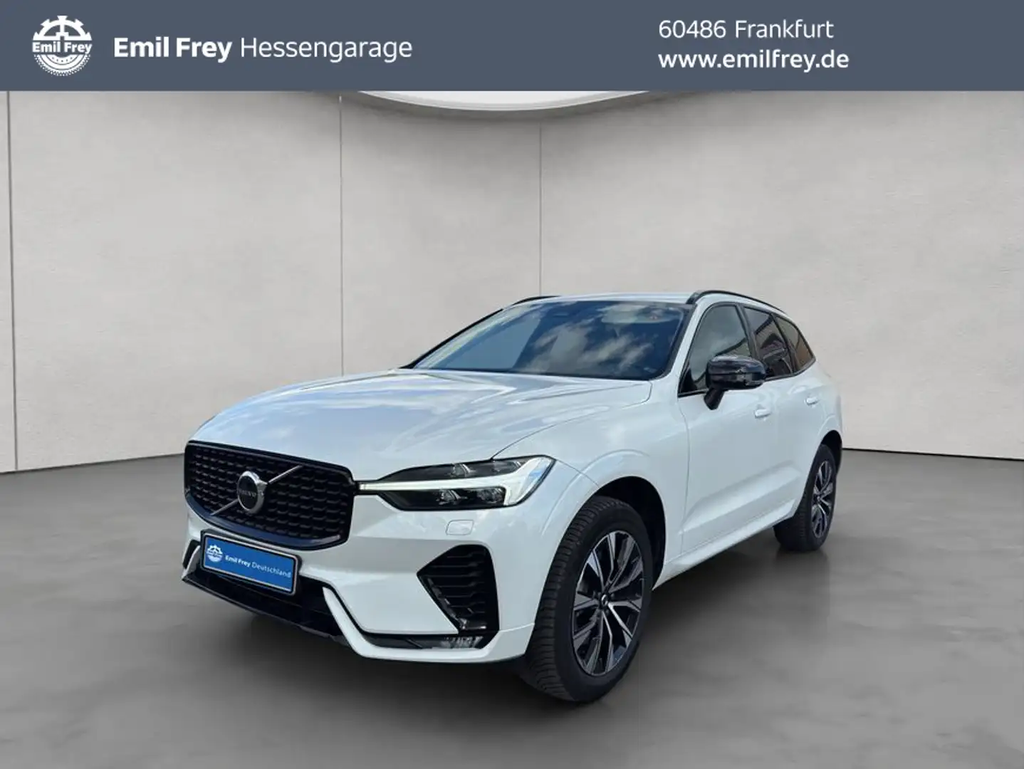 Volvo XC60 XC60 B4 AWD Plus-Dark Aut Leder BLIS PilotAssist Weiß - 1