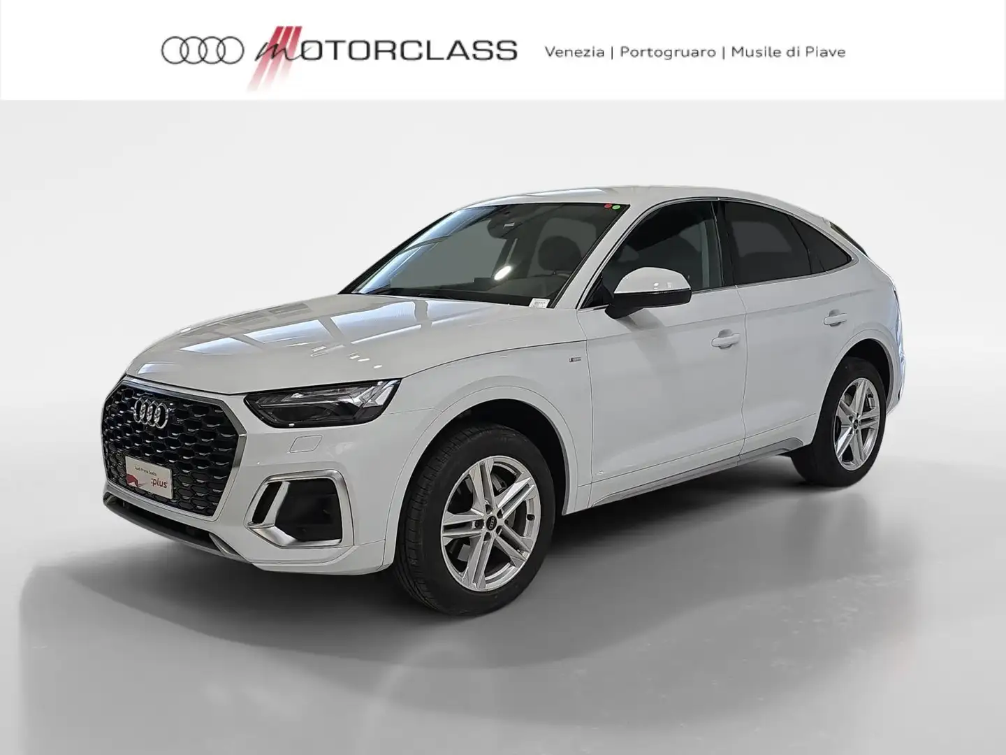 Audi Q5 sportback 40 2.0 tdi mhev 12v s line quattro s tro Bianco - 1
