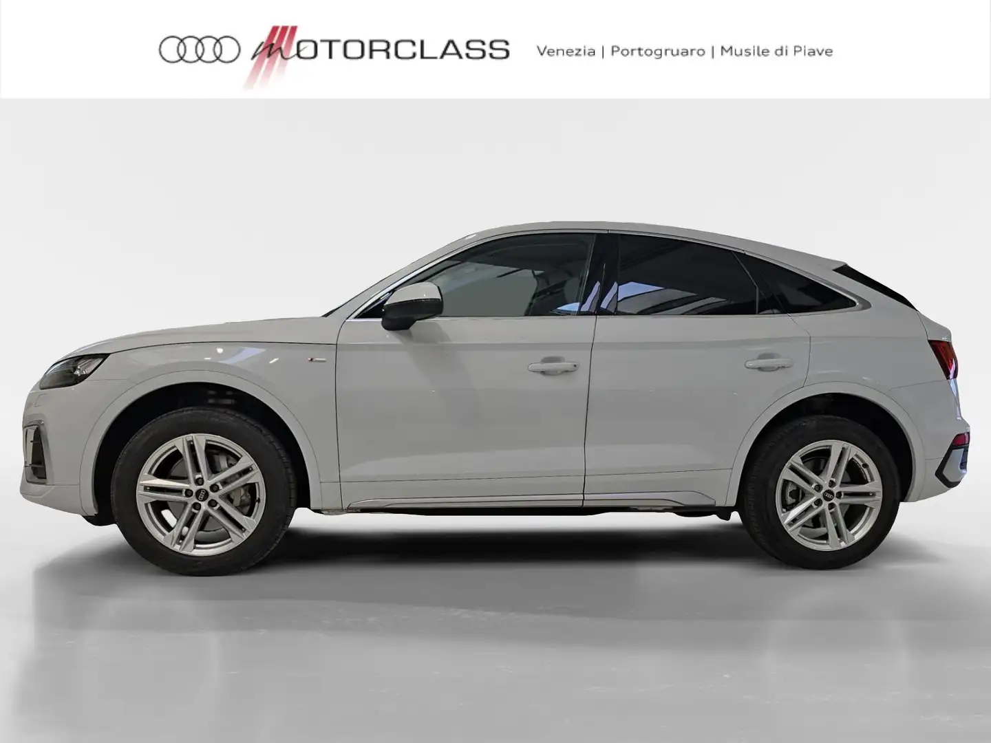 Audi Q5 sportback 40 2.0 tdi mhev 12v s line quattro s tro Bianco - 2