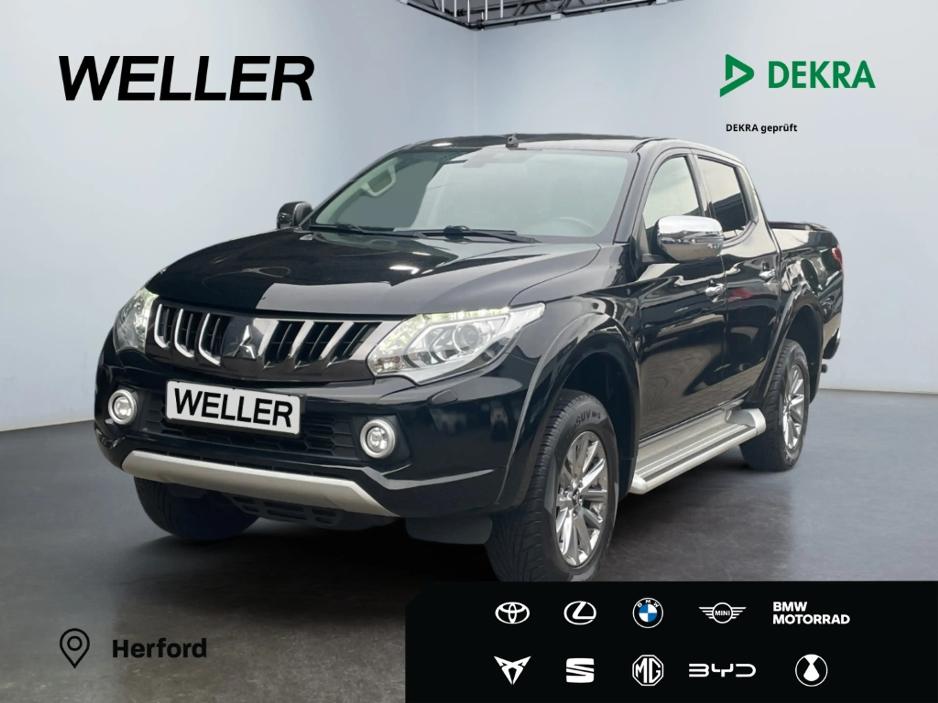 Mitsubishi L200 2.4 DI-D Top Doppelkabine 4x4 *Leder*CAM*SHZ*