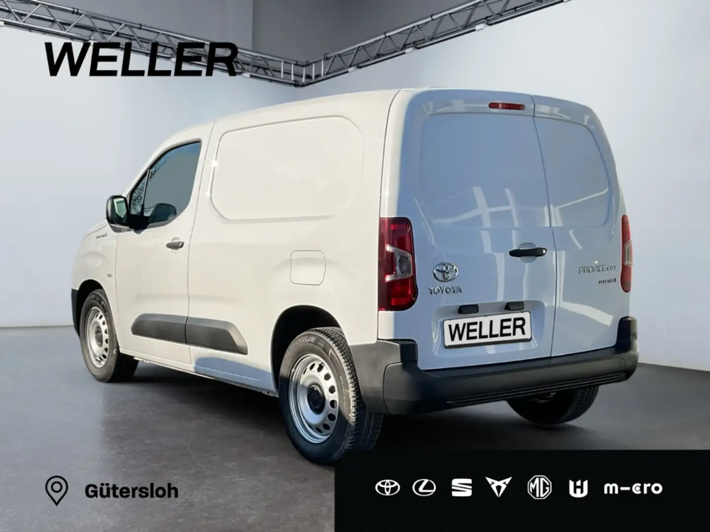 Toyota Proace City Electric L1 Duty Comfort *Navi* Weiß - 2