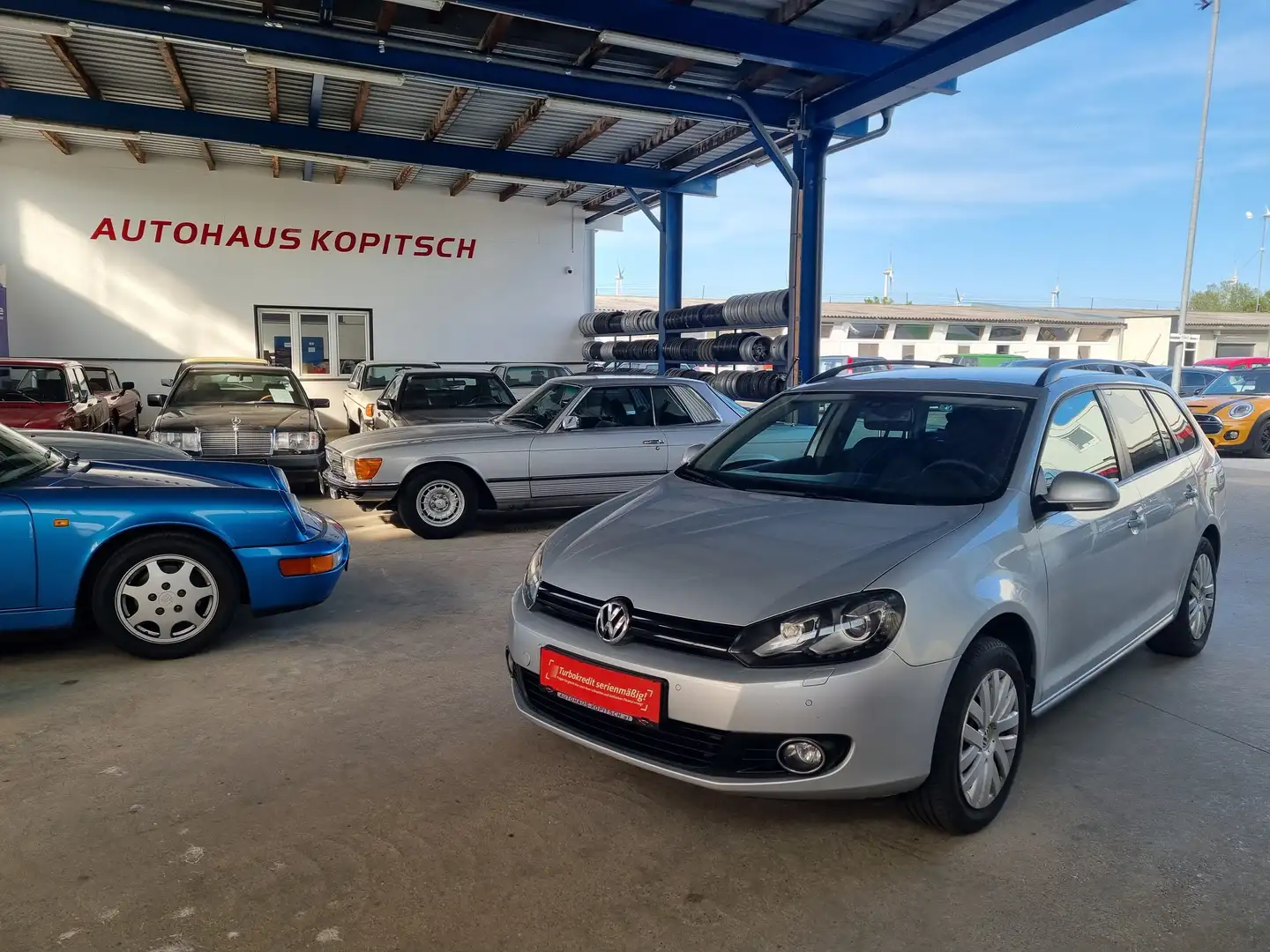 Volkswagen Golf Variant Trendline 1,6 TDI DPF - guter Zustand! Silber - 1