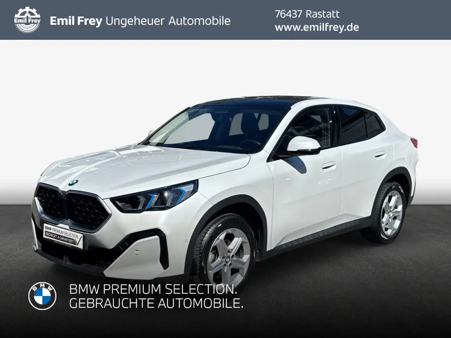 BMW X2 sDrive18d Weiß - 1