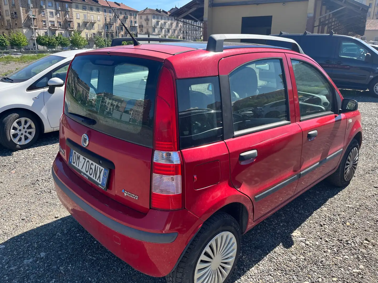 Fiat Panda 1.2 natural power Dynamic Mamy tetto panoramico Rouge - 2